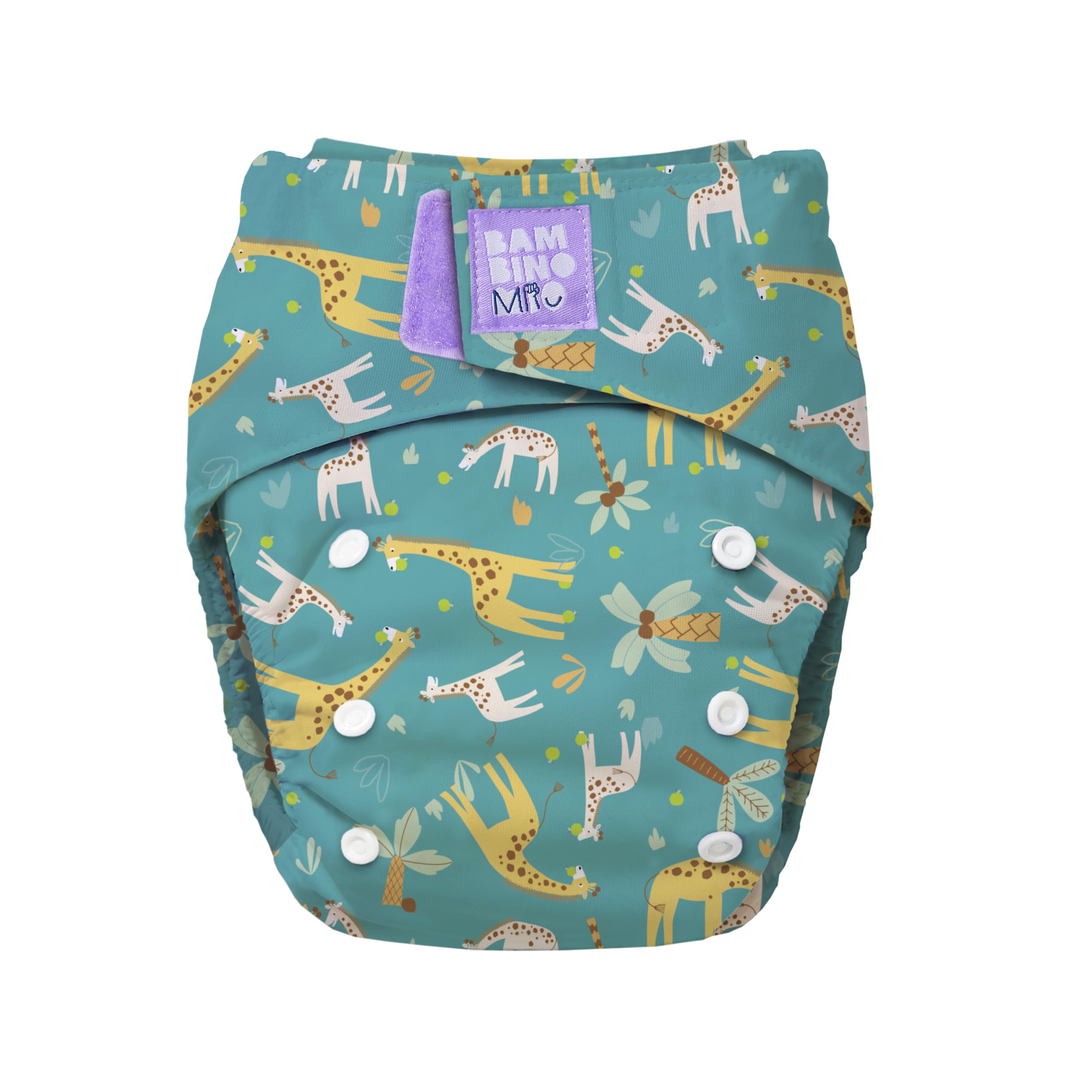 Bambino Mio, Revolutionary Reusable Nappy - Sustainable, Washable, Chemical-Free Eco Nappy from Newborn to Toddler (Tall Tales), tall tales, One Size